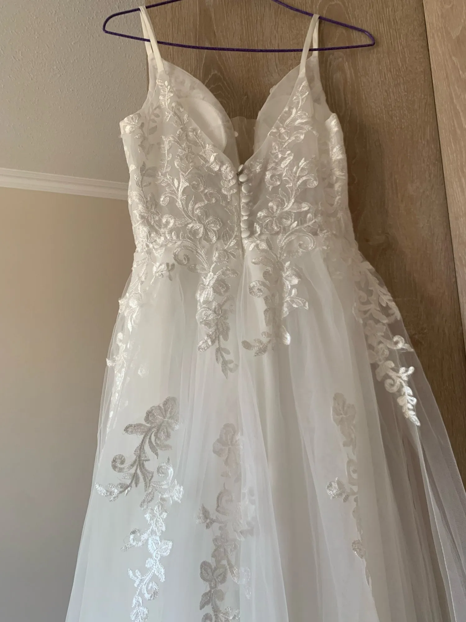 Floral Lace Summer Wedding Gown All Sizes/Colors