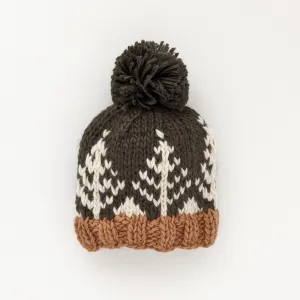 Forest Knit Beanie Hat Loden