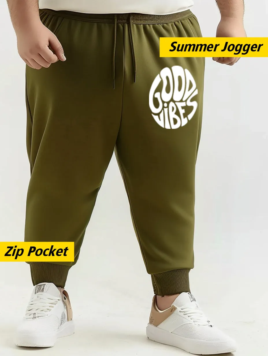 Good Vibes Plus Size Jogger