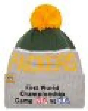 Green Bay Packers New Era NFL Super Bowl I Logo Gray Sport Knit Hat