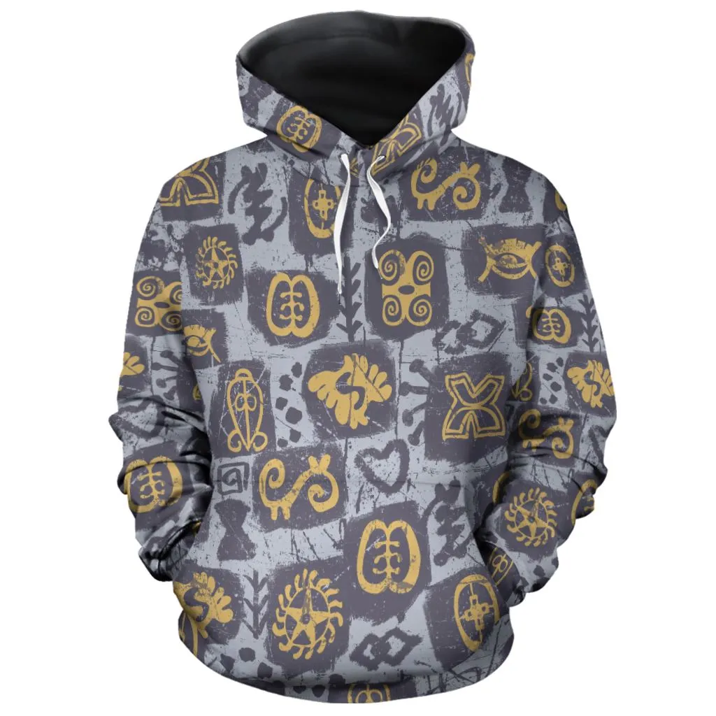 Greytone Adinkra All-over Hoodie and Joggers Set