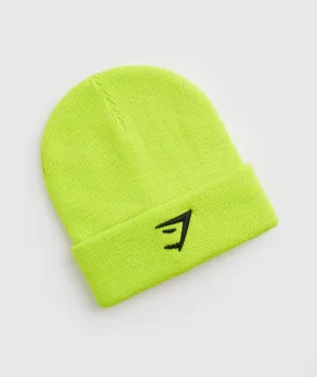 Gymshark Sharkhead Beanie - Reactive Green