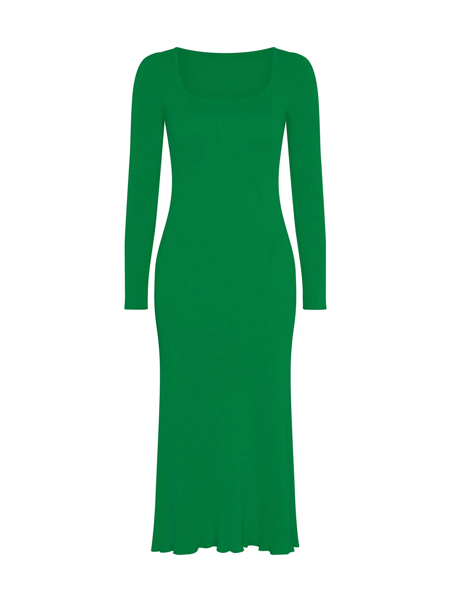 Hampton Knit Dress in Green