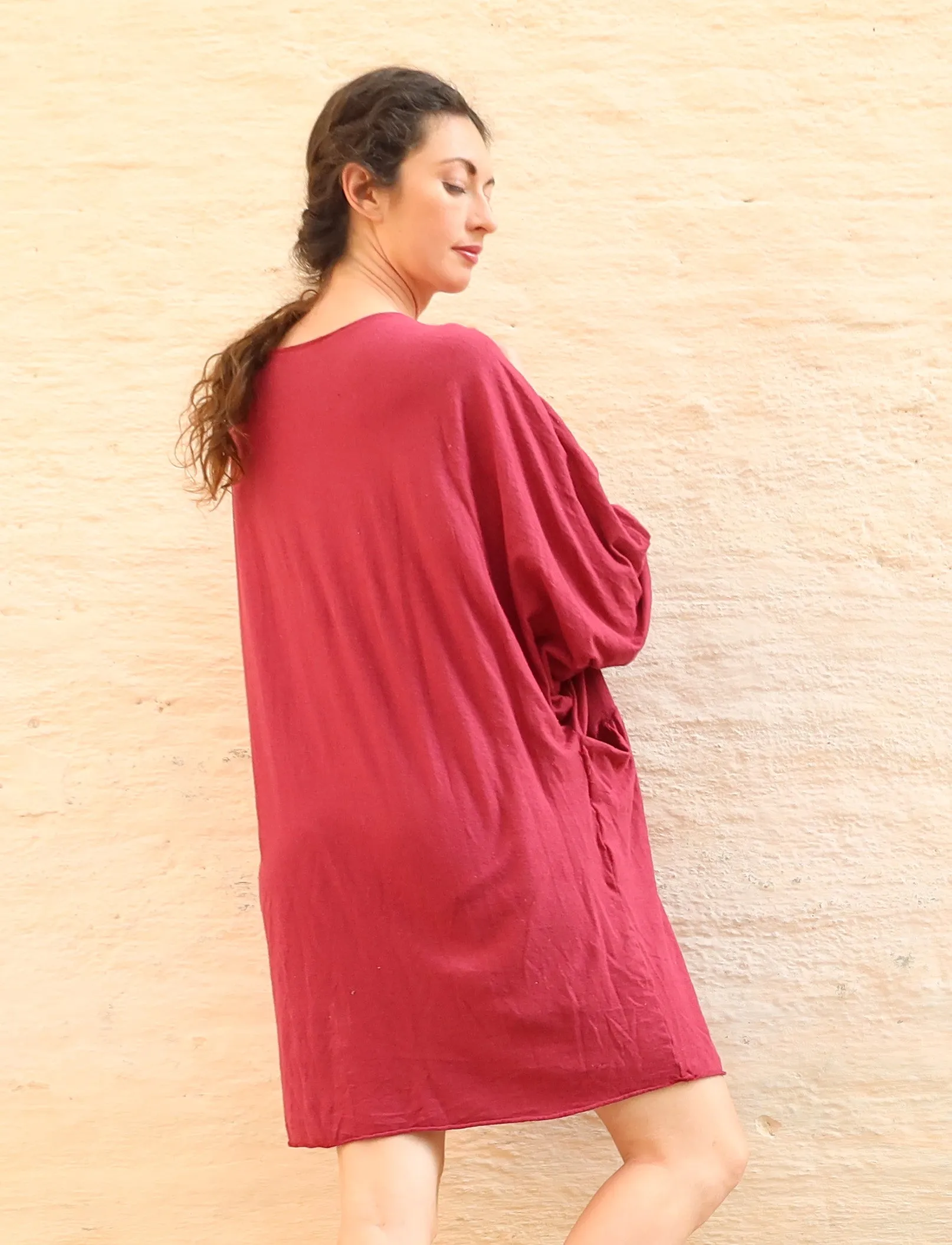 Heart Origami Short Kaftan