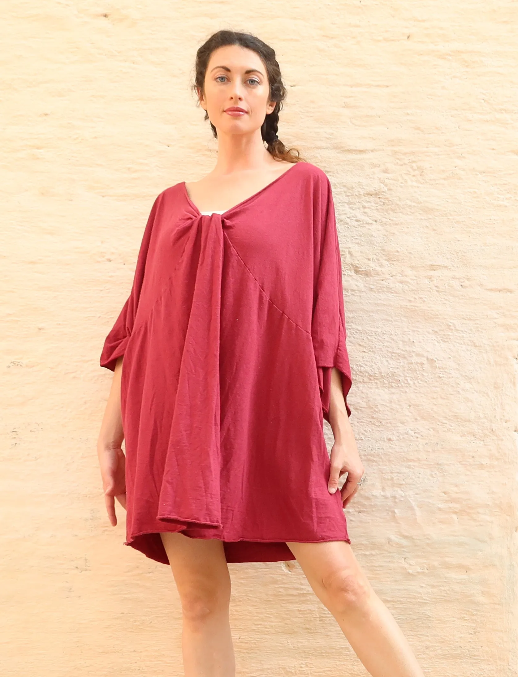 Heart Origami Short Kaftan