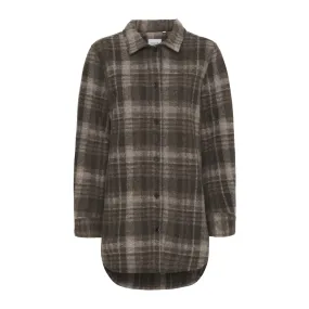 Janice Overshirt - Dark Brown