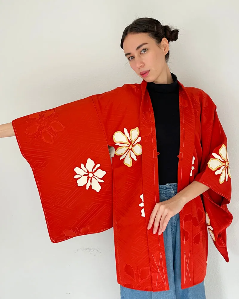 Japanese Beauty Haori Kimono Jacket