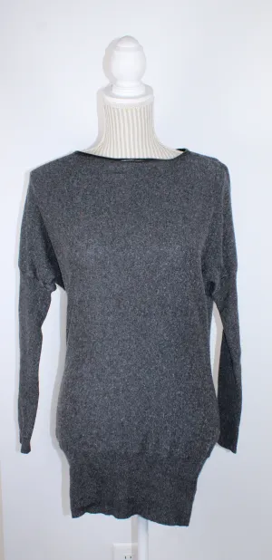 KED LONDON GREY KNIT DRESS LADIES MED PRE-LOVED