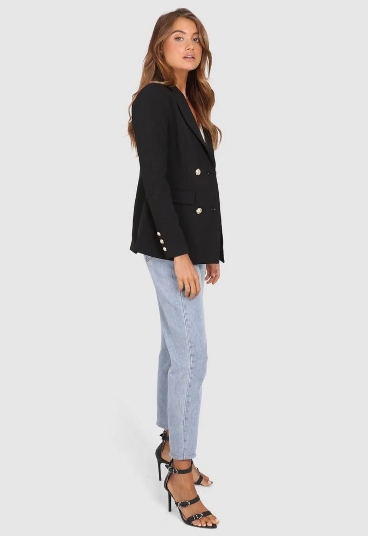 Kendra black blazer