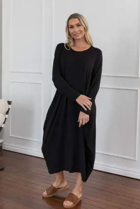 Long Sleeve Soho Dress | Black