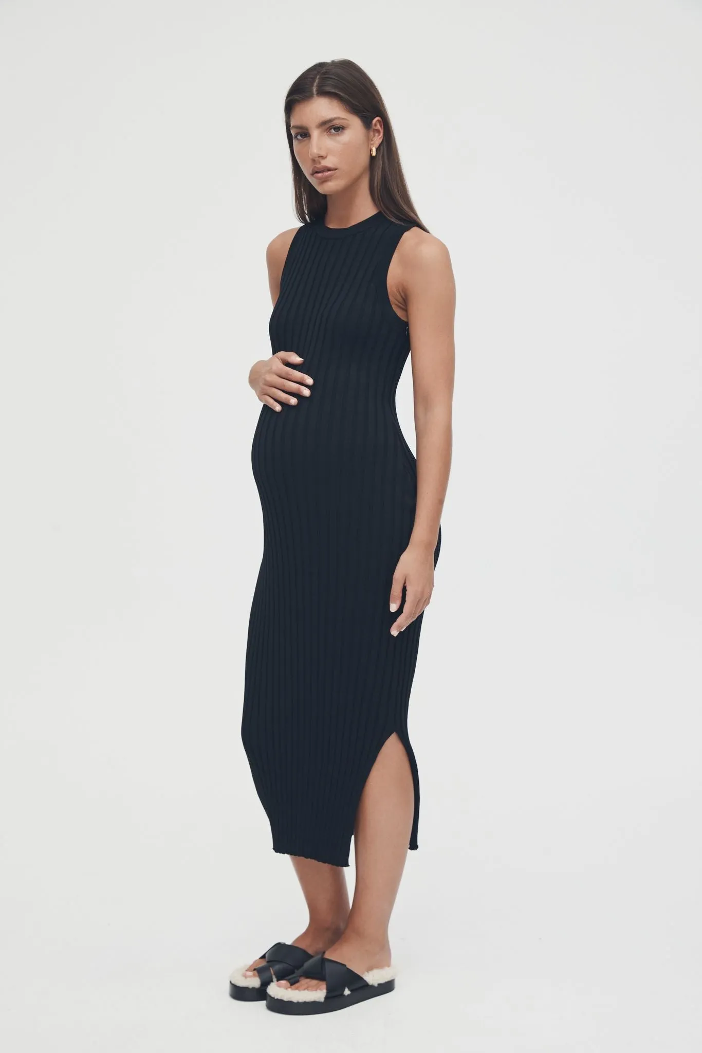 Luxe Shift Dress II (Black)