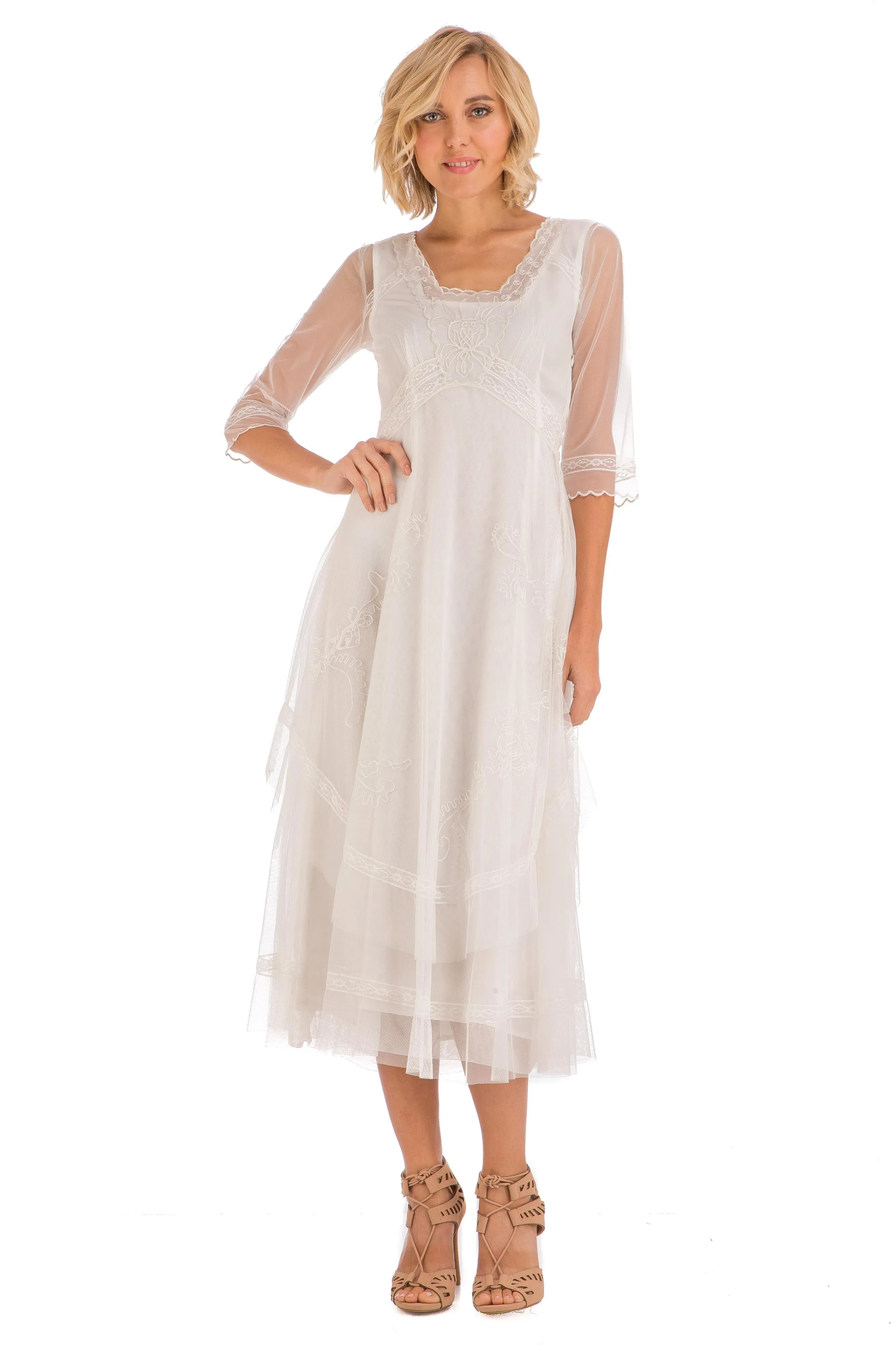 Mary Darling Dress in Ivory by Nataya