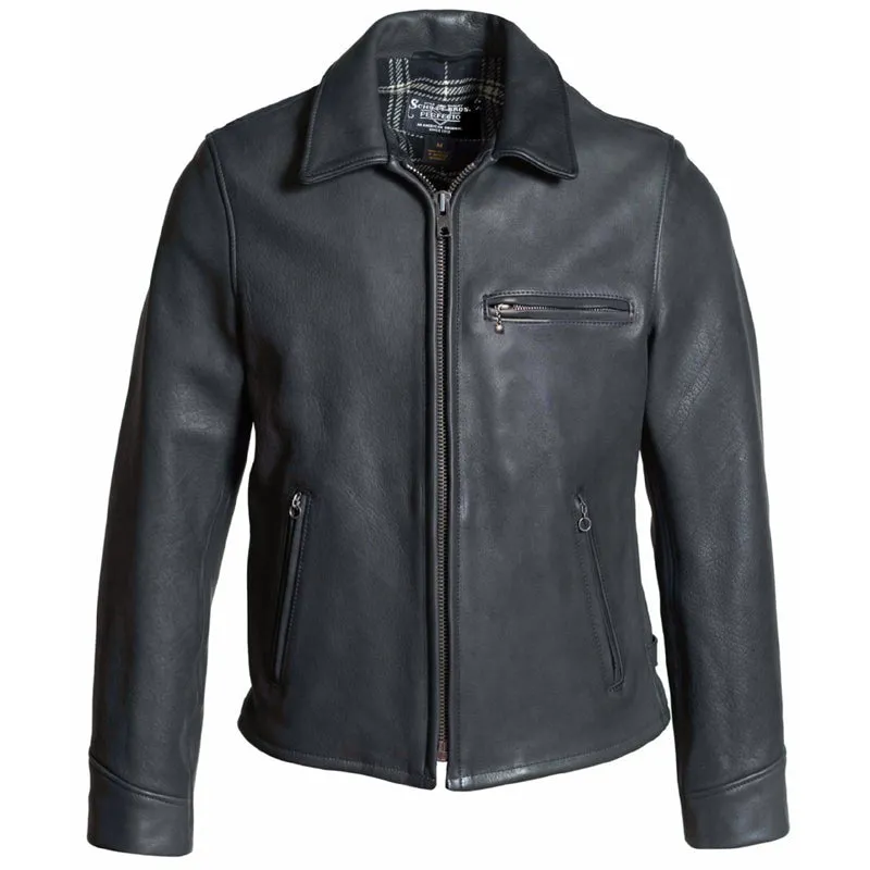 Men’s Black Real Leather Rider Jacket