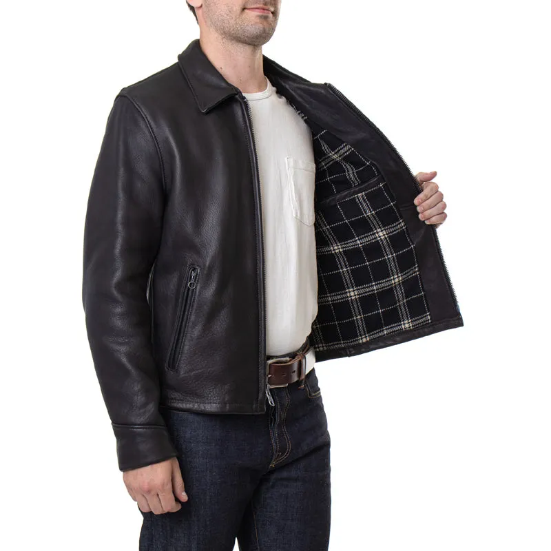 Men’s Black Real Leather Rider Jacket