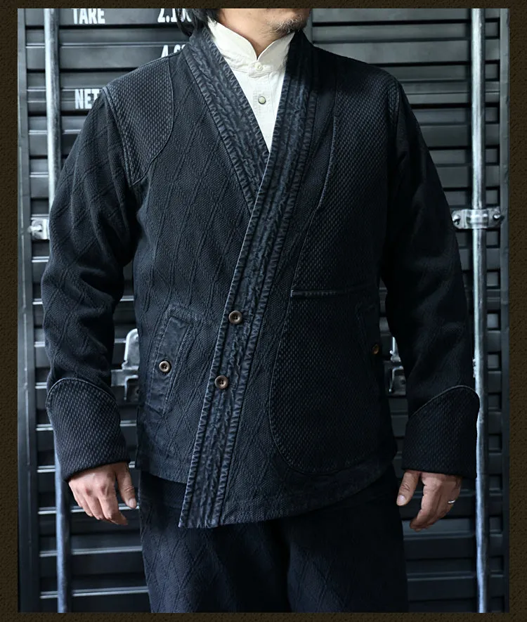 Men's Kendogi Jacket Black Grey