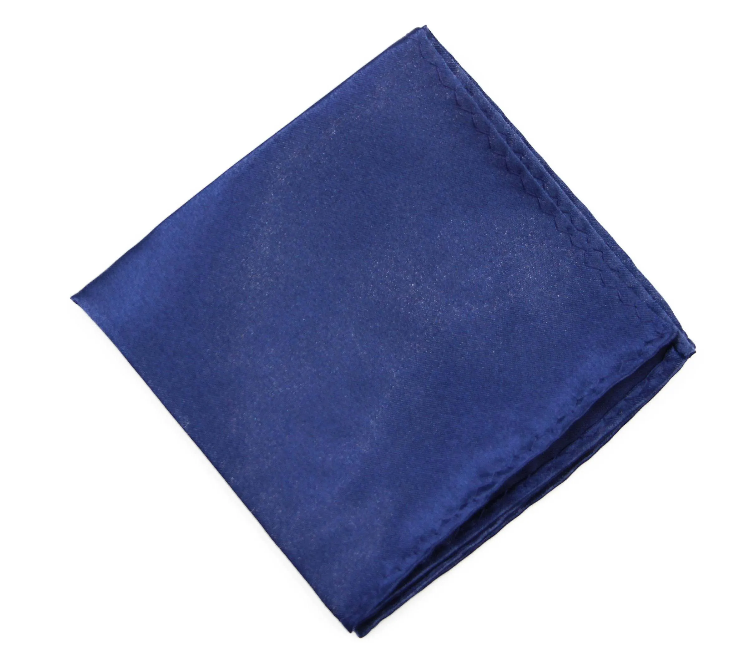 Mens Navy Pocket Square