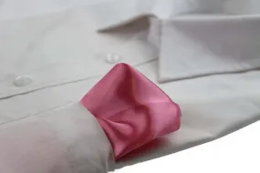 Mens Pink Pocket Square