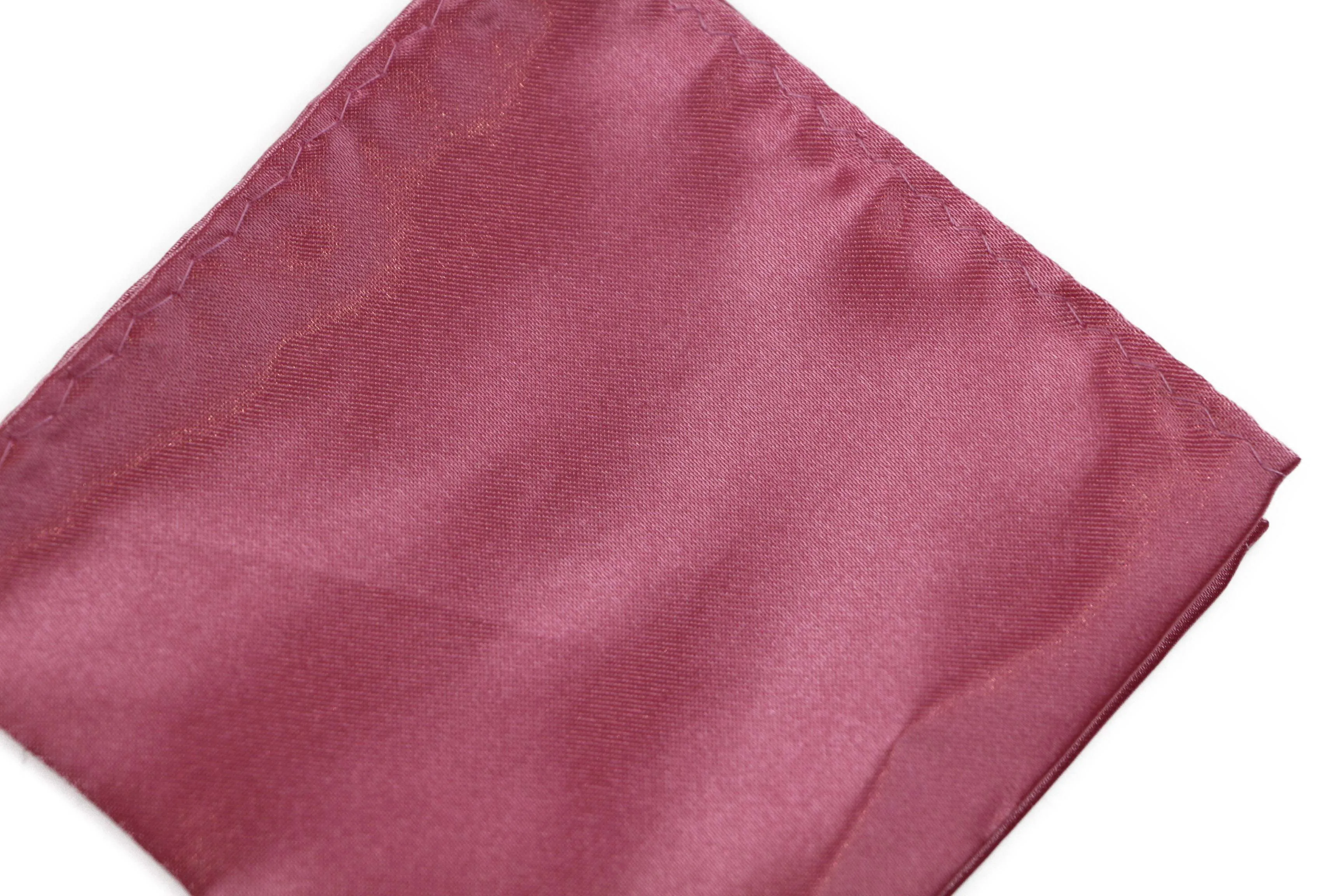 Mens Pink Pocket Square