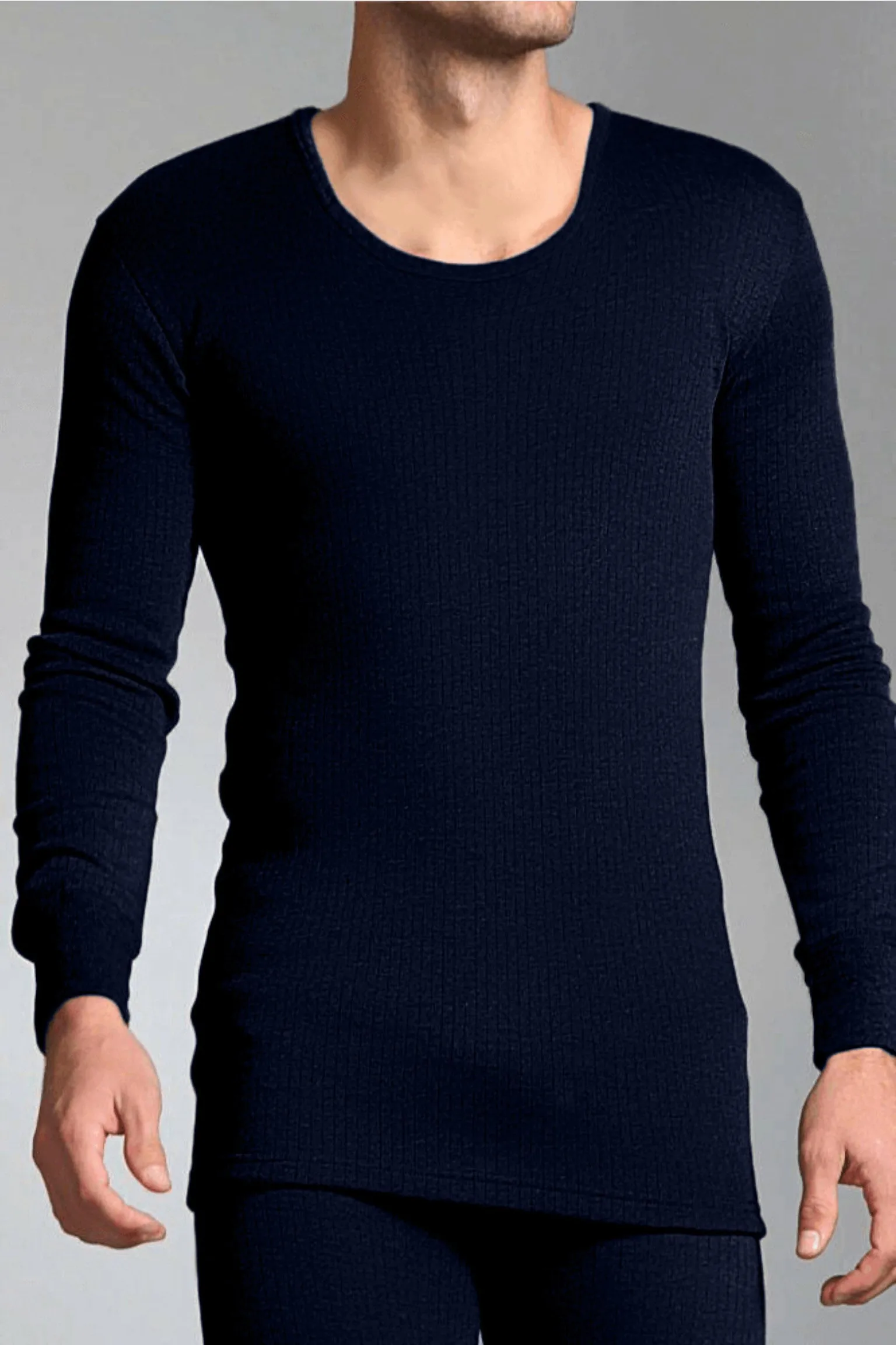 Men's Premium Thermal Top Navy