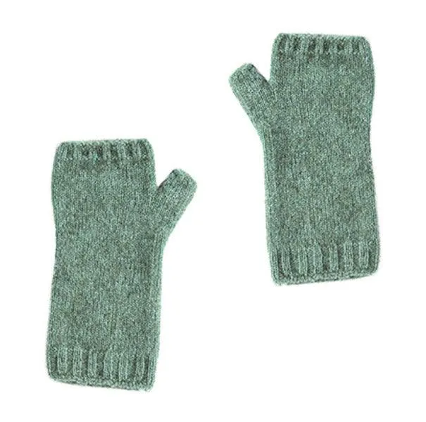 Merino Wool Possumsilk Wrist Warmer Gloves