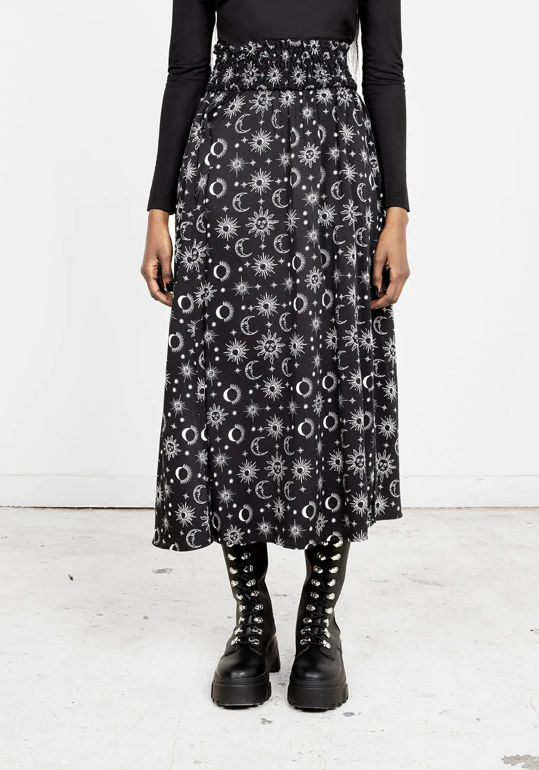 MOONBEAM MIDAXI SKIRT