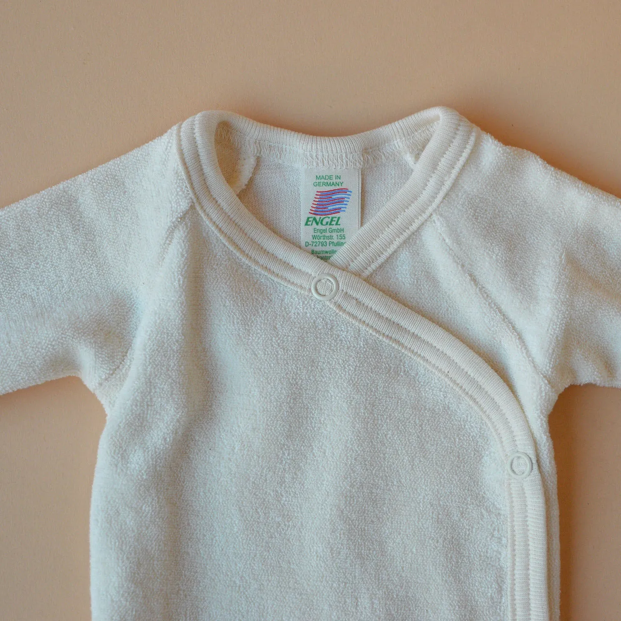 Newborn Baby Wrap Gown 100% Organic Cotton Terry (Preemie-Newborn)