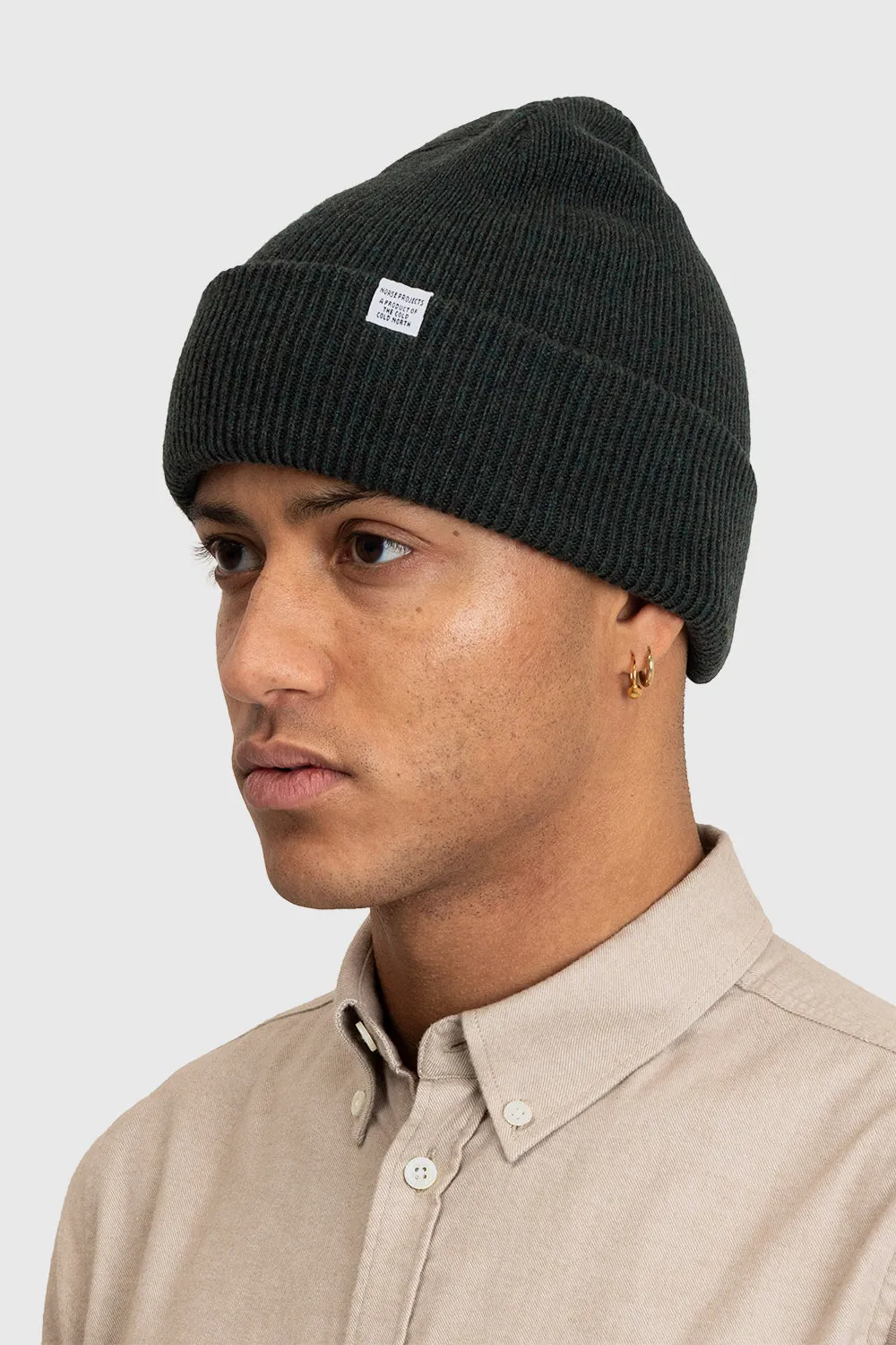 Norse Beanie - Forest Green