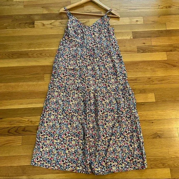 Old Navy Womens Blue and Pink Dress