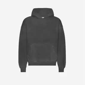 Organic Oversized Hoodie - Faded Black