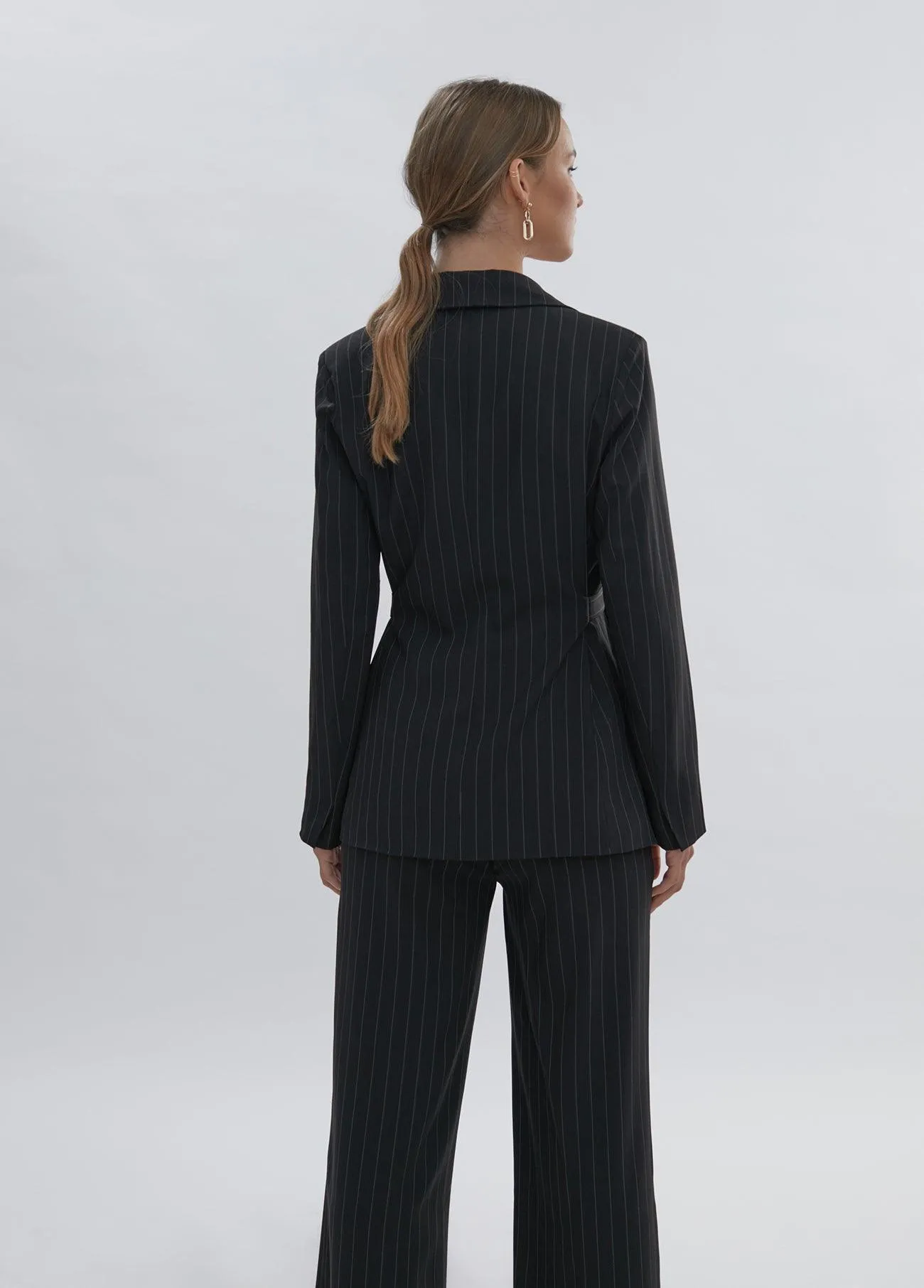 Pinstripe blazer