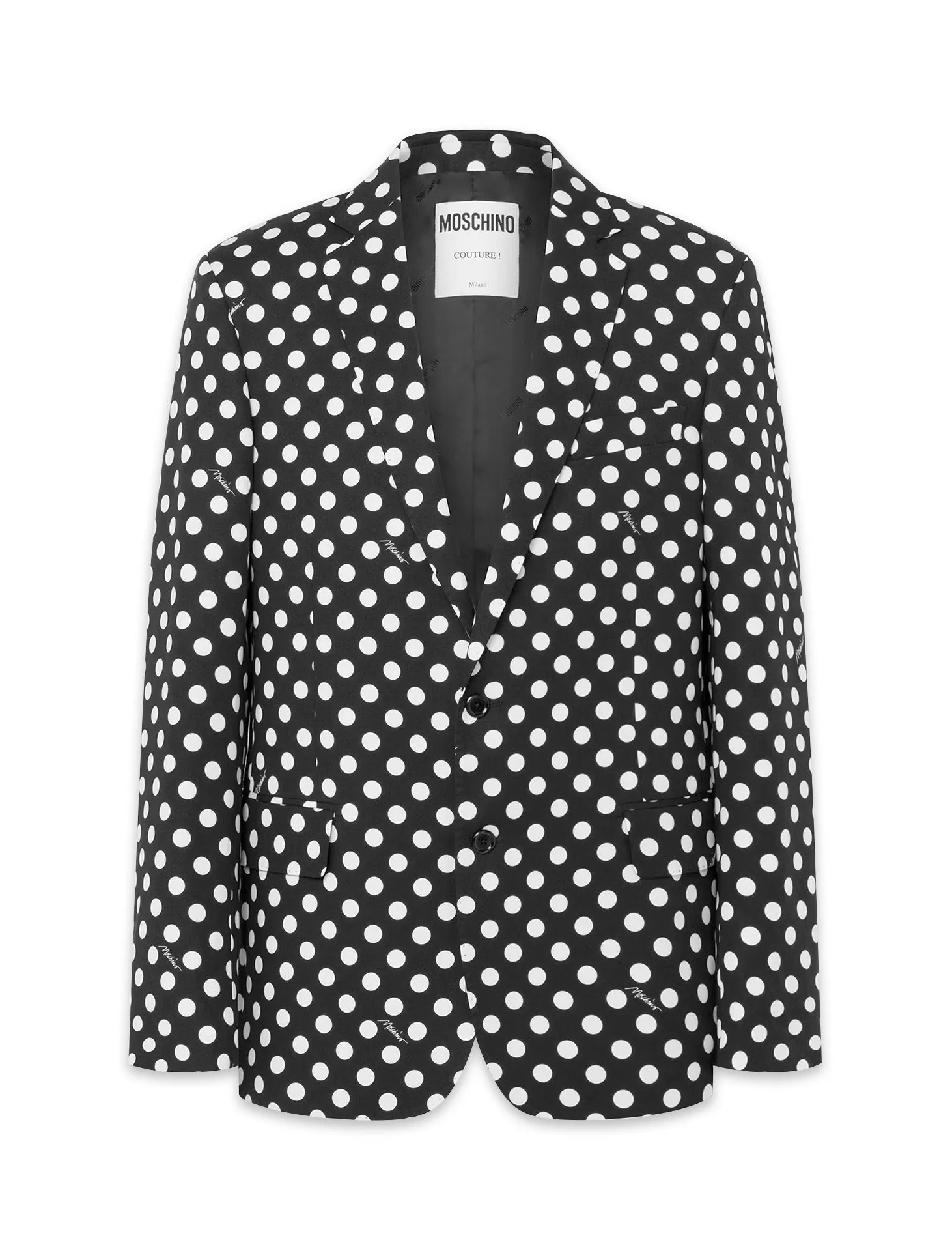 Polka Dot Blazer