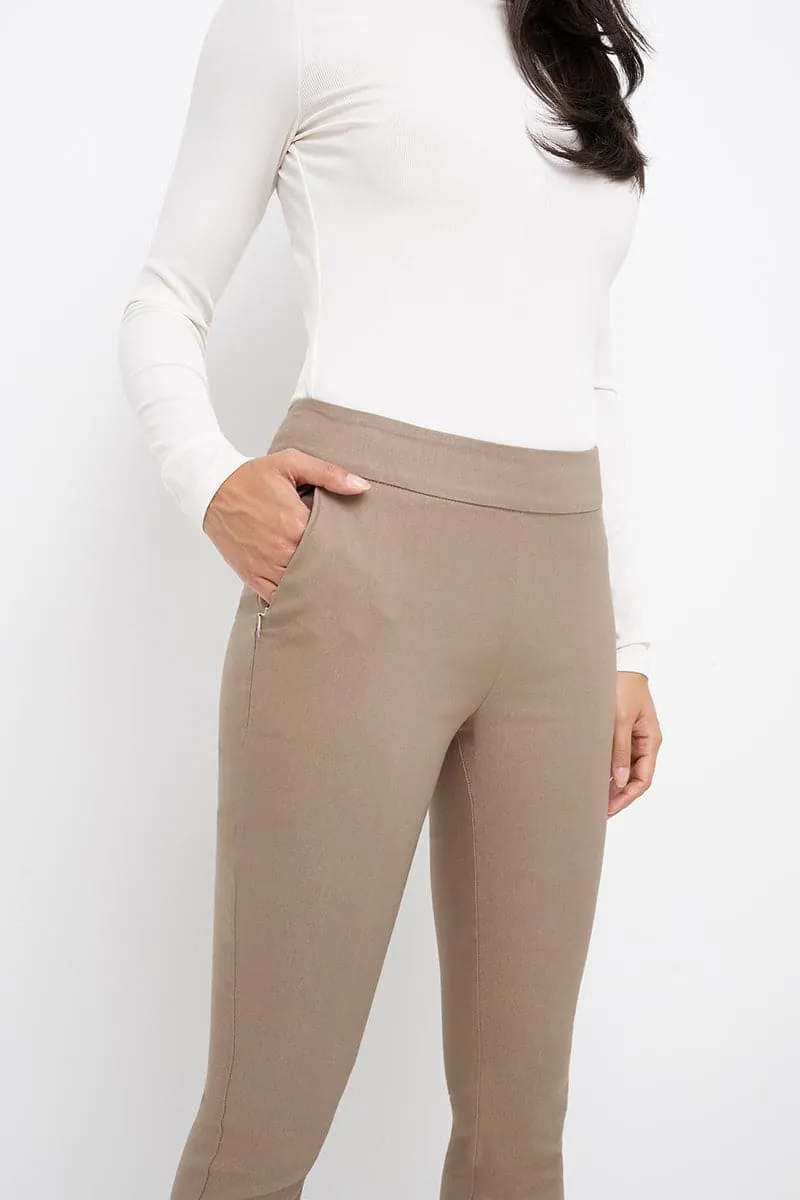 Pull-on skinny pants