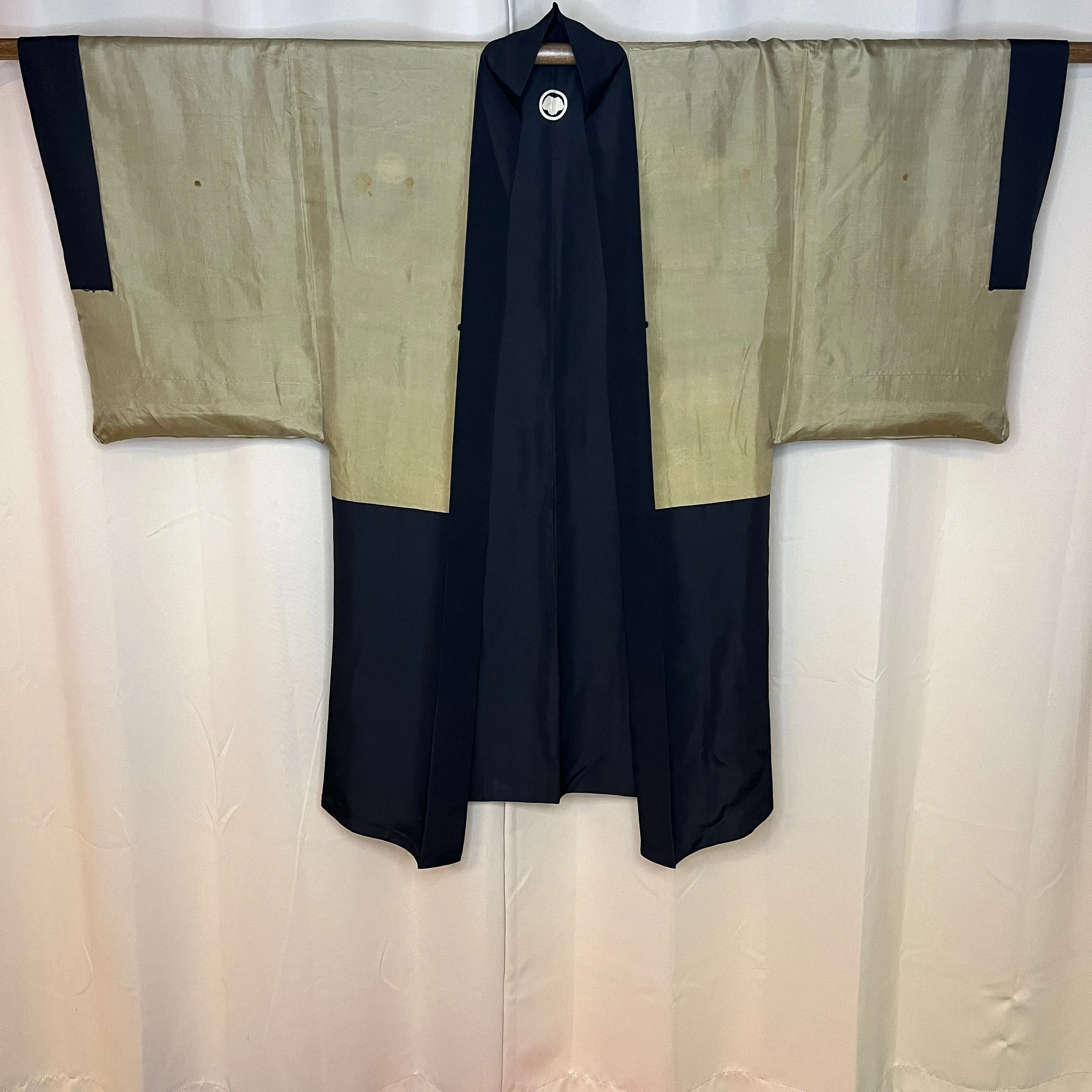 "House in the Bay" Vintage Man's Haori