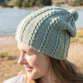 Ric Rac Hat Knitting Pattern - 8Ply (HC19)