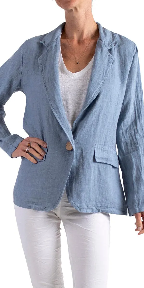 Sabrina Linen Blazer