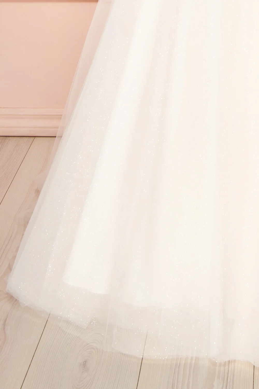 Sarienne | Sparkly A-Line Bridal Tulle Dress