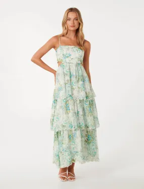 Shauna Tiered Midi Dress