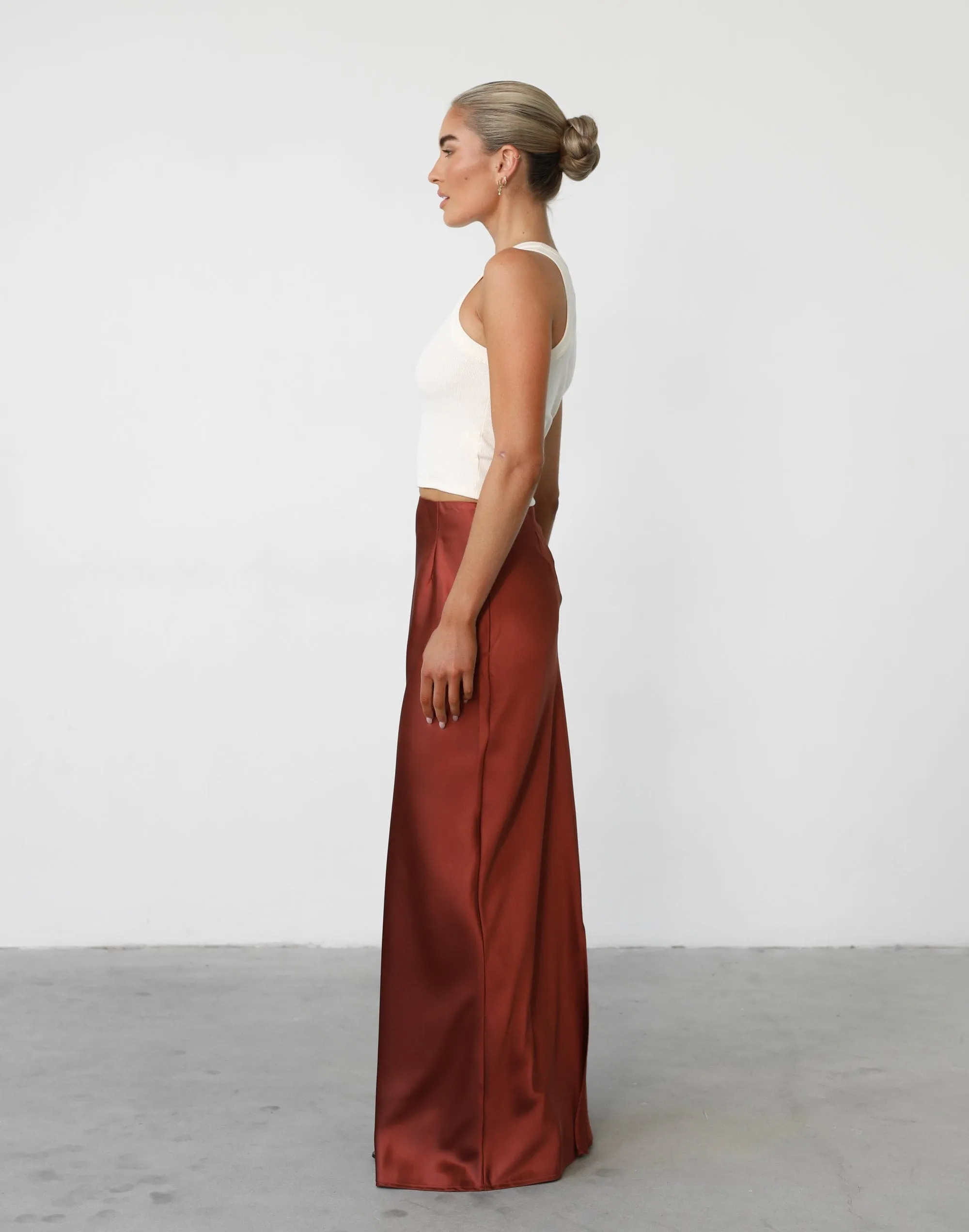 Sincerity Maxi Skirt (Clay)