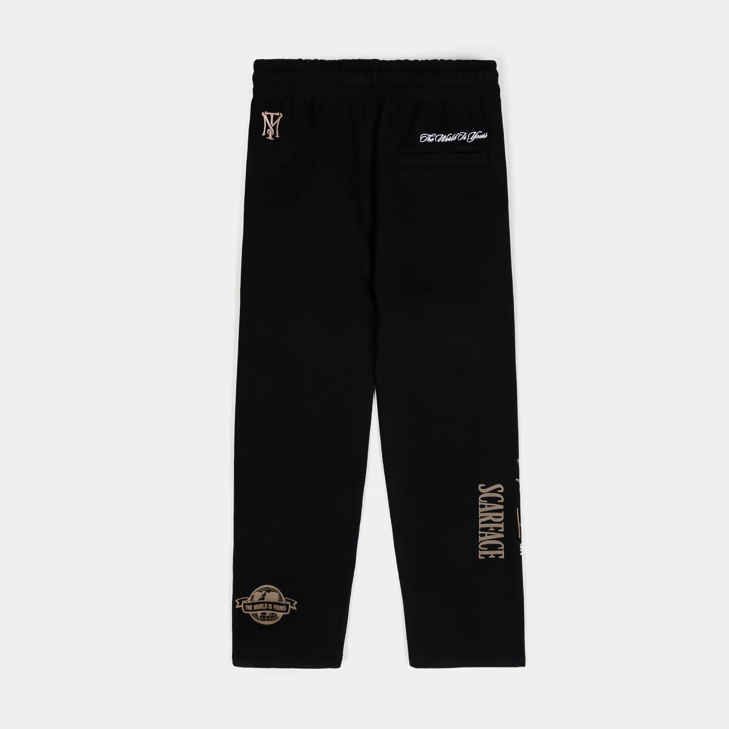 SP x Scarface Money Joggers Mens Pants (Black/Brown)