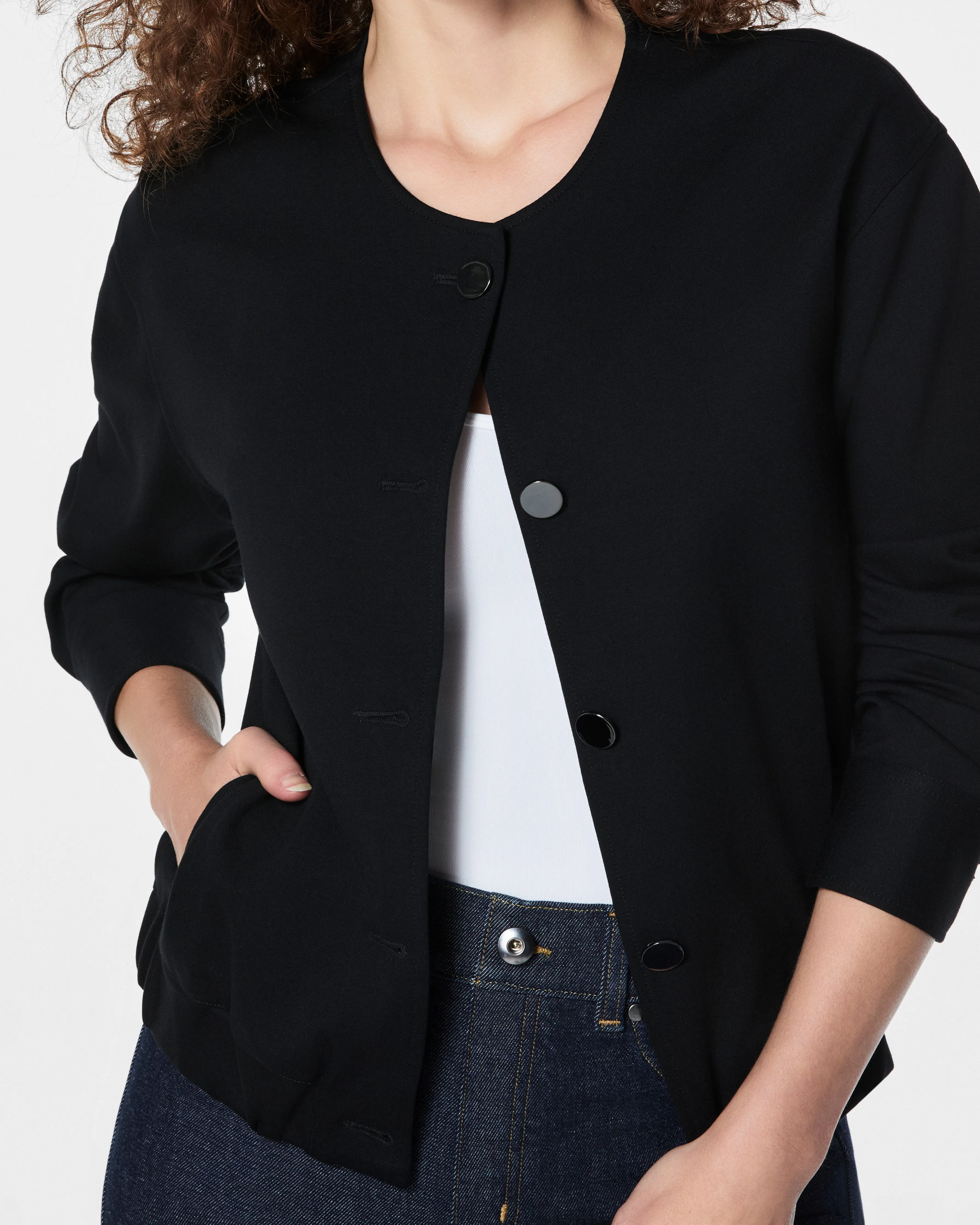 SPANX® Ponte Bomber Jacket