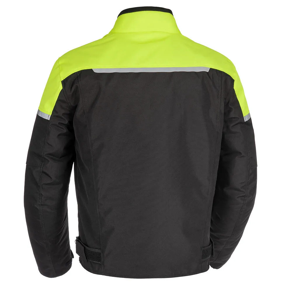 Spartan Short WP MS Jacket Black/Fluo