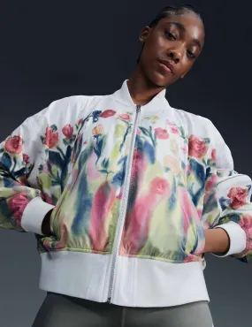 Sportswear Artist Collection Bomber Jacket - Sail/Floral