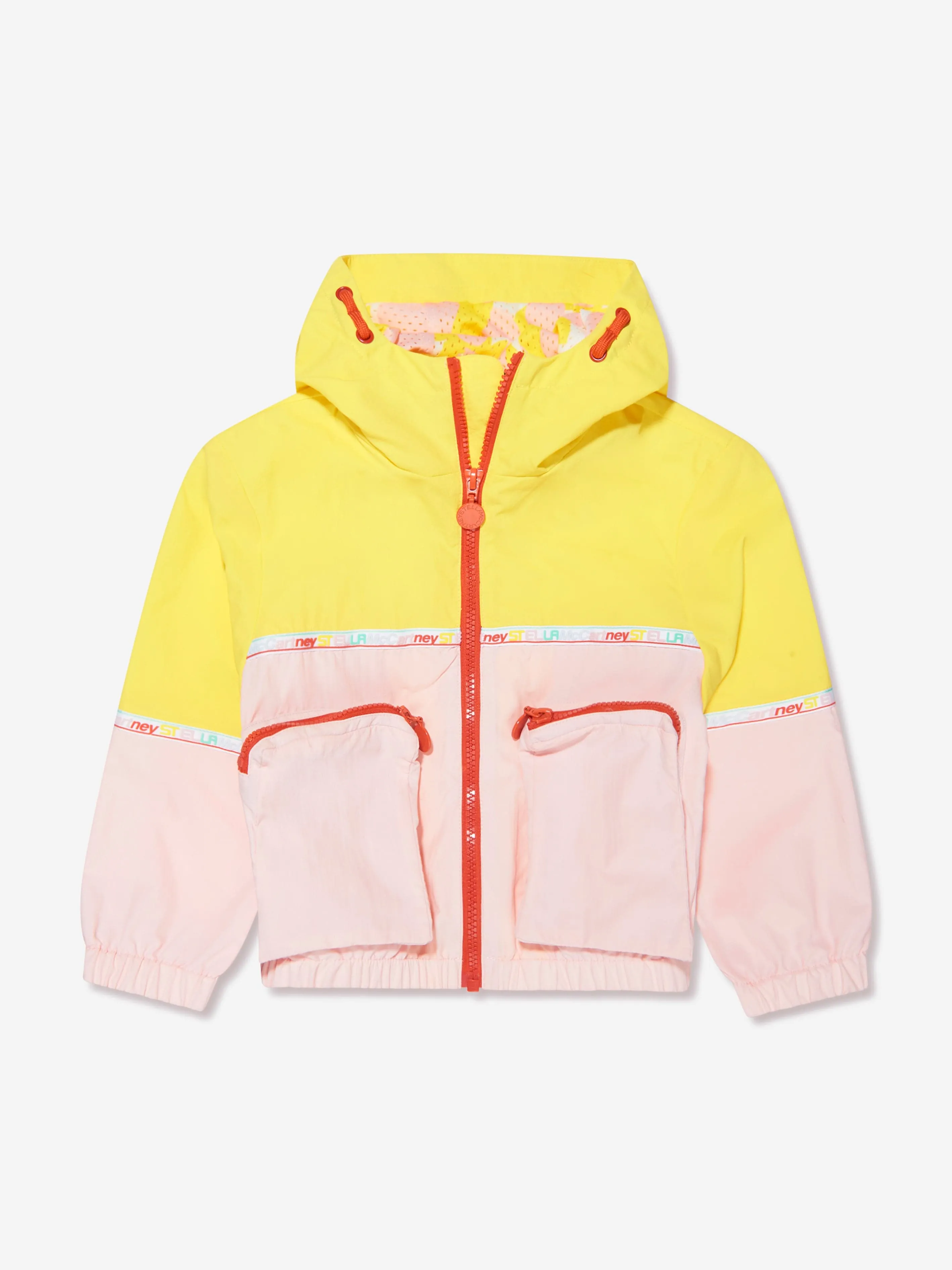 Stella McCartney Girls Sports Jacket in Pink