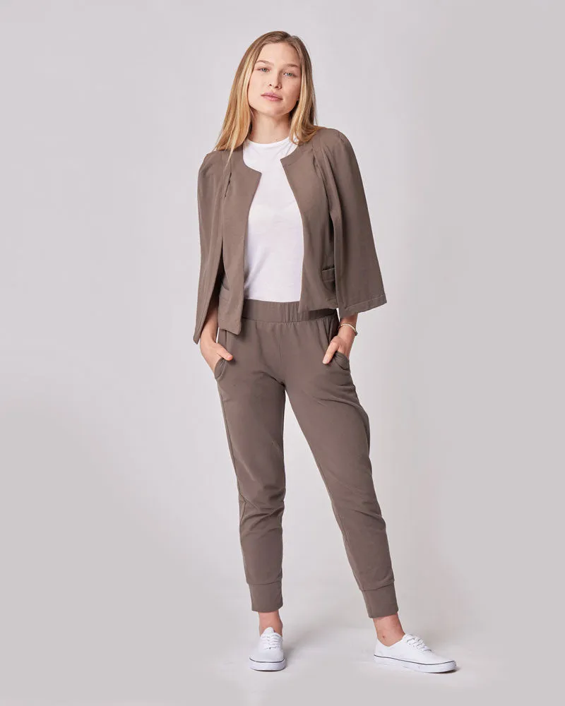 The Everywhere Maternity & Postpartum Dressy Joggers - Sage