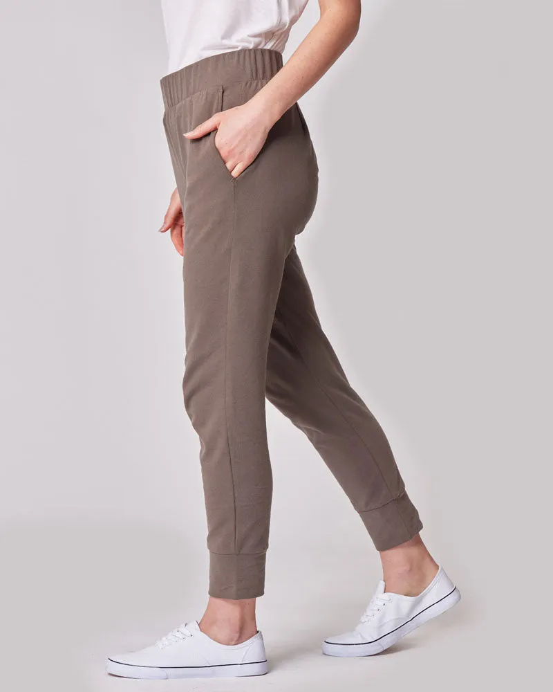 The Everywhere Maternity & Postpartum Dressy Joggers - Sage