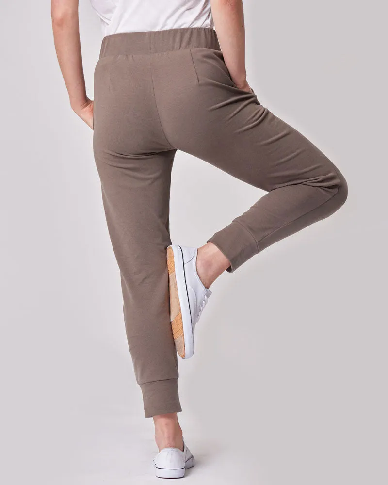 The Everywhere Maternity & Postpartum Dressy Joggers - Sage