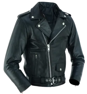 The "Jagger" Kids Leather MC Jacket