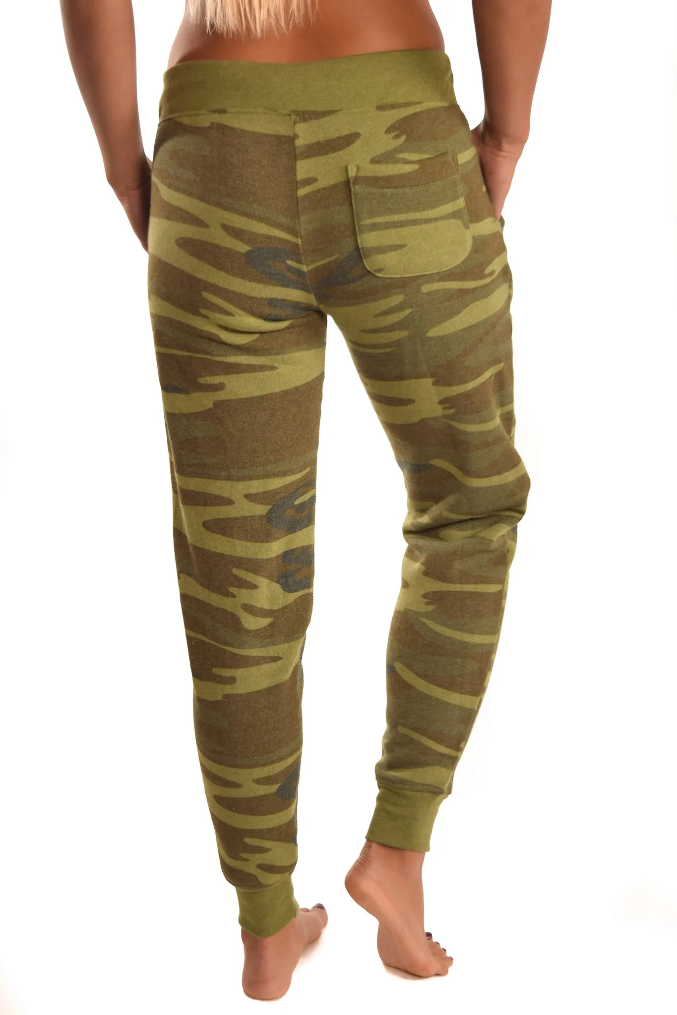 Third Eye Threads Camo Jogger with Diamond Crystal Logo