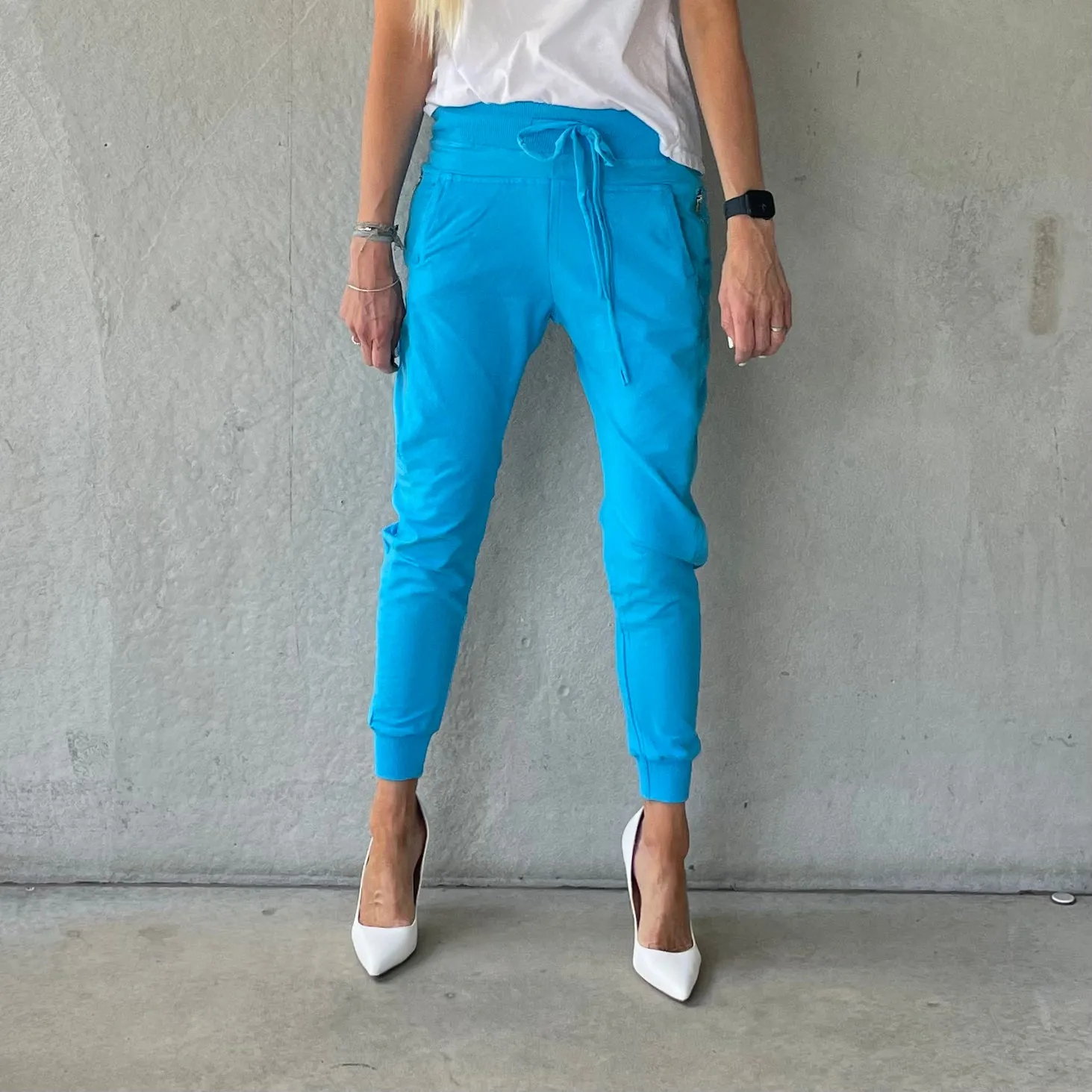 Turquoise ULTIMATE joggers