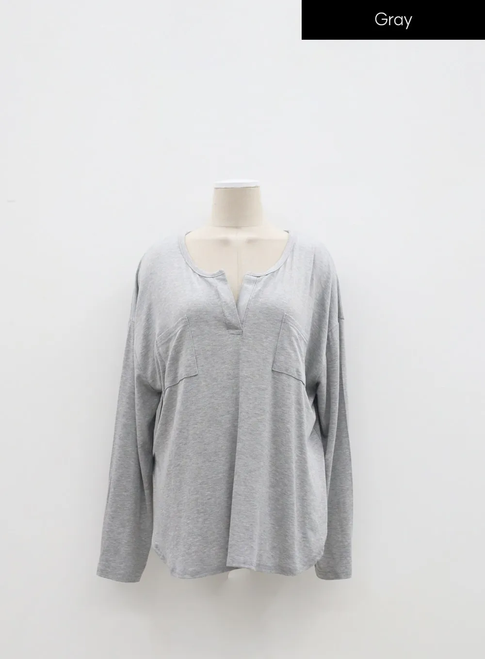 Twin Pocket Oversized Top IM322